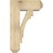 Ekena Millwork Merced Craftsman Rough Sawn Bracket w/ Offset Brace, Douglas Fir, 8"W x 20"D x 32"H BKT0806X20X32MRC04RDF - alternate 2